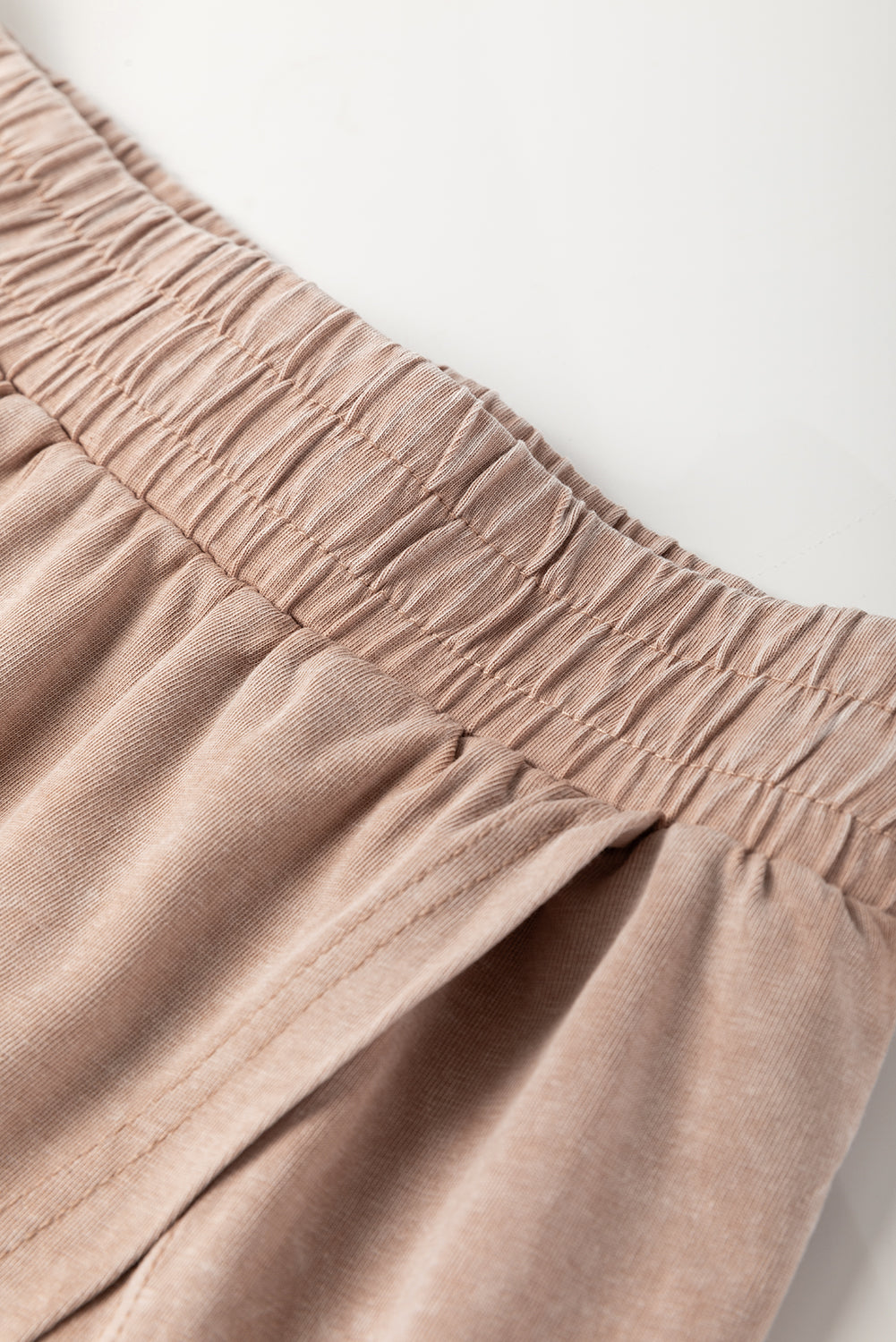 Mint Green 2 Pieces Mineral Wash Cotton Tank Top Lined Split Skirt Set