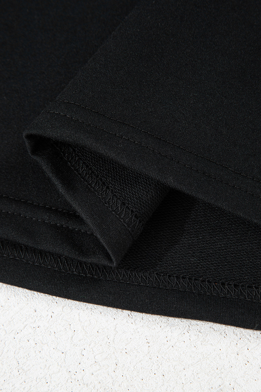 Bonbon Striped Patch Front Casual Tee