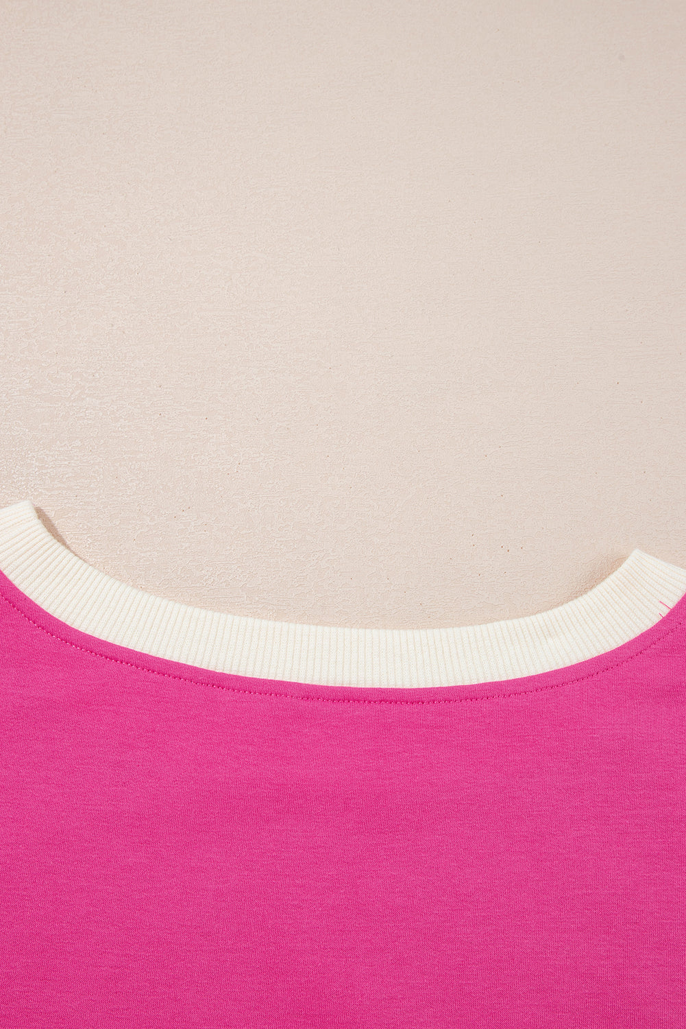 Bonbon Colorblock Edge Drop Shoulder T Shirt and Skort 2Pcs Set