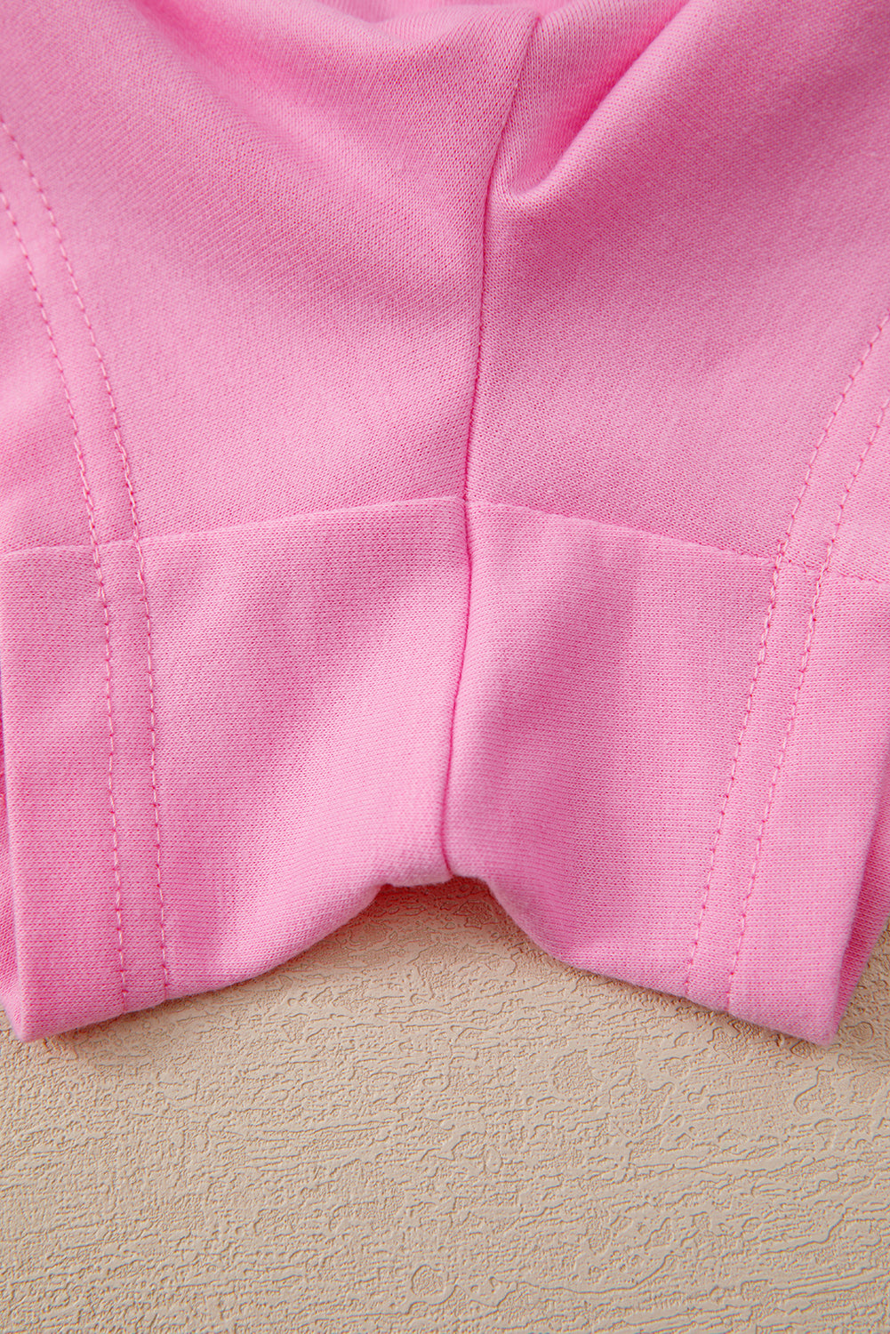 Bonbon Colorblock Edge Drop Shoulder T Shirt and Skort 2Pcs Set