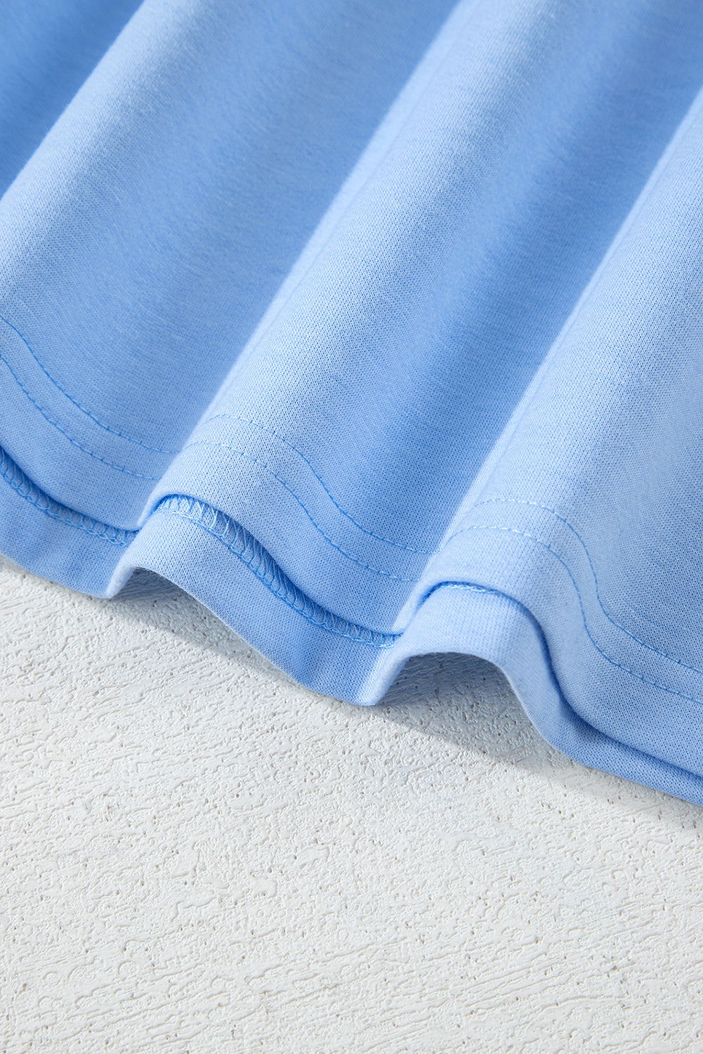 Bonbon Striped Patch Front Casual Tee