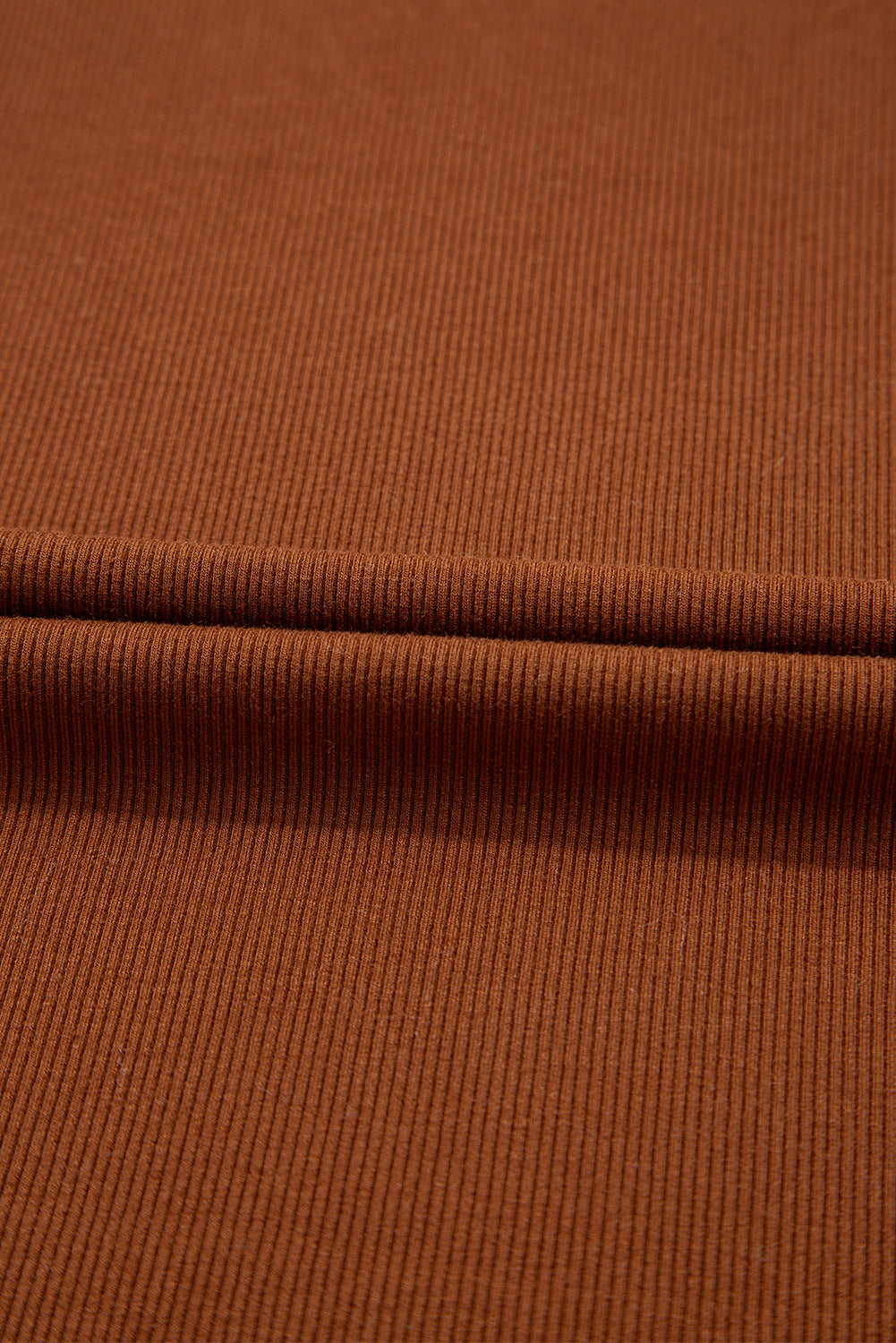 Black Leather Ruffle Sleeve Patchwork Round Neck Blouse